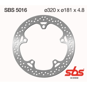 Sbs priekinis stabdžių diskas 5016 Standartinis BMW