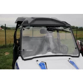 SARRAZIN Front Windshield Polycarbonate with Wiper Polaris Ranger 570/900cc 12-21