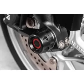 GILLES GTA Fork Protection (Wheel Axle) - Black/Red BMW F 900 R/XR 2020-2024