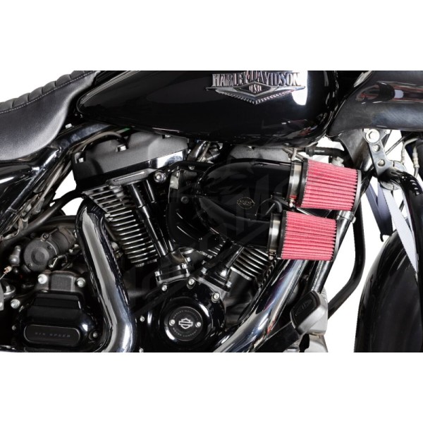 S&S CYCLE Tuned Induction Air Cleaner Kit Harley Davidson FLDE / FLFB / FLFBS 1750-1923cc 17-26