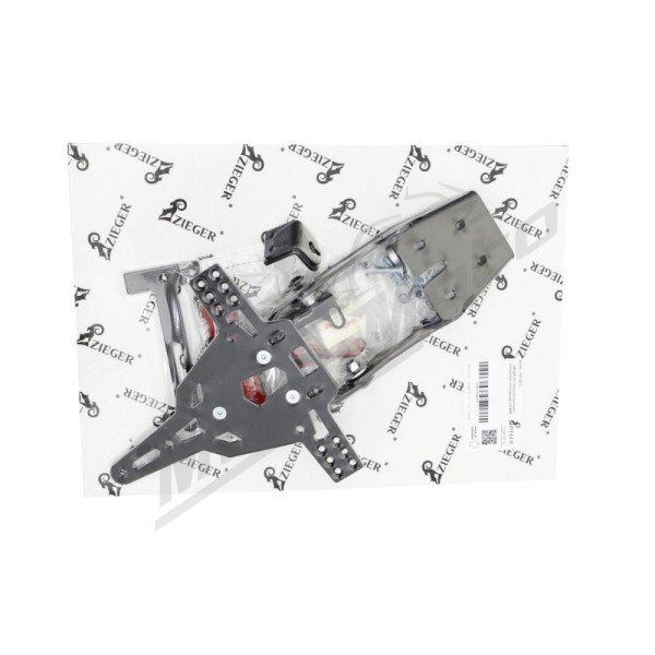 ZIEGER PRO License Plate Holder Type A Harley Davidson FXDL / Kawasaki Ninja / ZX-4R 400-1690 16-26