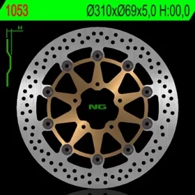 NG BRAKES 1053 Round Floating Brake Disc  KAWASAKI KLV / SUZUKI DL / SV 650-1000 02-10