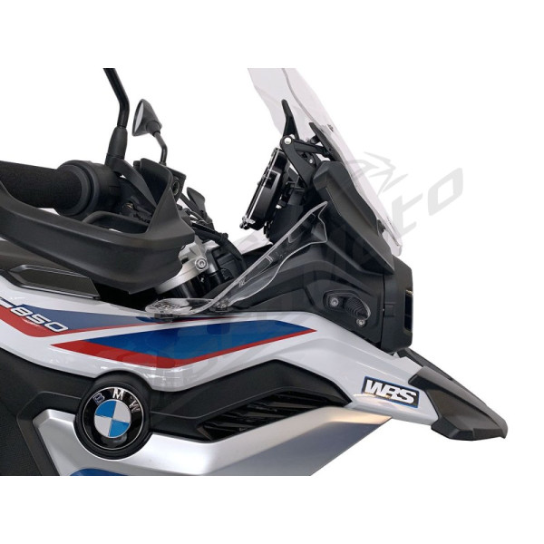 WRS BM060T Wind Deflectors Clear BMW F750GS / F850GS ABS 18-23