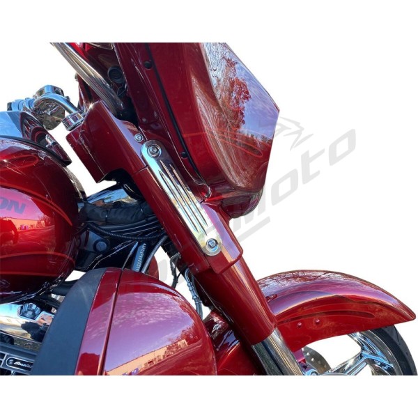 CUSTOM DYNAMICS ProBEAM® Dynamic Strips™ V2 Front Turn Signals Harley Davidson FLH / FLHR 1340-1977cc 96-24