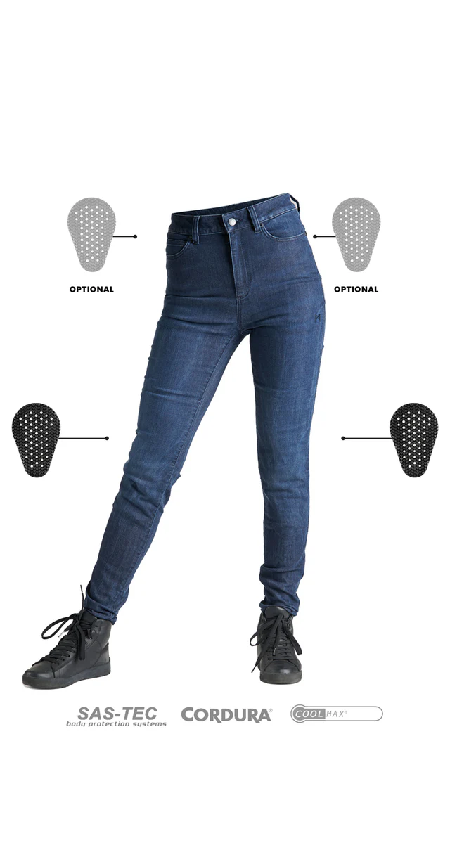 Pando Moto KUSARI COR 03 Women Motorcycle Jeans Skinny-Fit Cordura®
