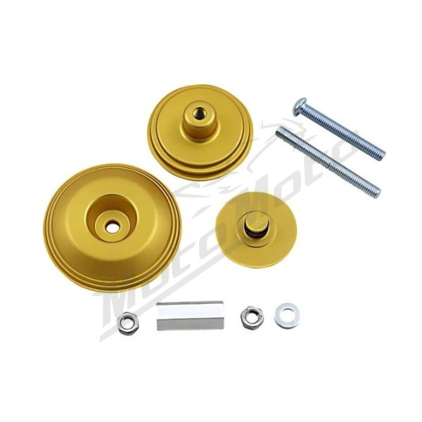 KURYAKYN Rear Axle Sliders Gold BMW R 1170/1250 13-24