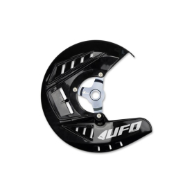 UFO Front brake disc protector black Honda CRF 250-450 13-21