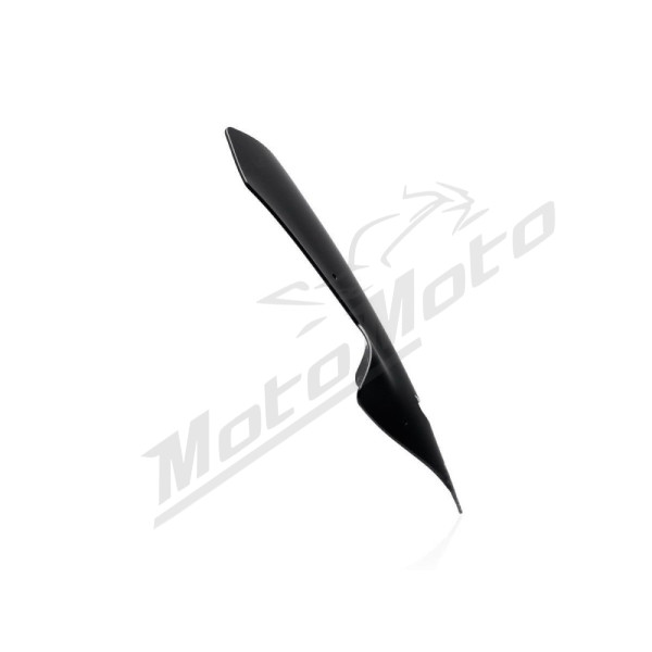 WRS YA026NO SPORT Priekinis stiklas Matinis Juodas Yamaha MT-10 16-21