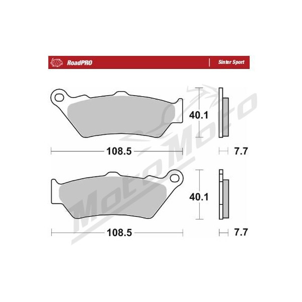 MOTO-MASTER Sinter Sport Front Brake Pads Aprilia / BMW / Harley Davidson / Honda / KTM / Zero 250-1200 93-26 