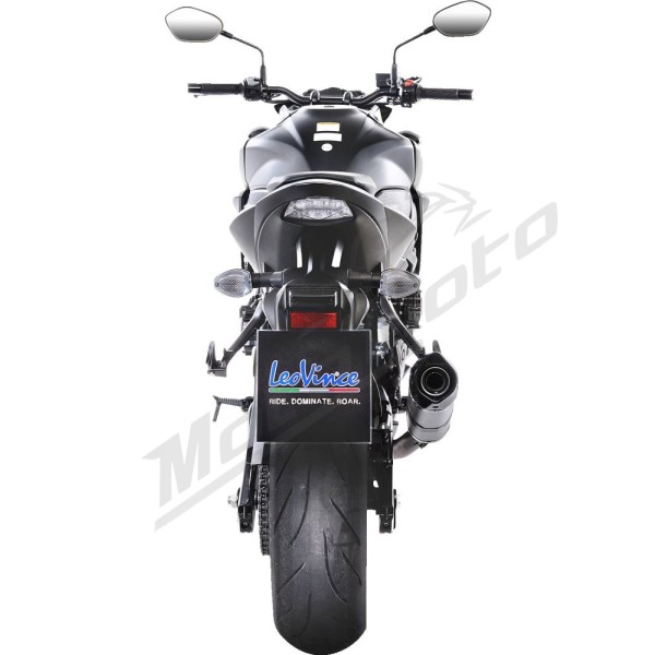 LEOVINCE LV One Evo Stainless Steel Slip-On Muffler SUZUKI GSX-S 750 17-20
