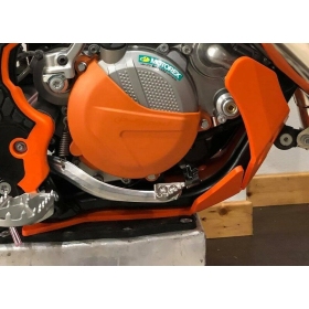 AXP Enduro Skid plate orange HDPE 6mm KTM EXC / XC-W 125-150cc 2017-2022