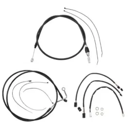 MAGNUM SHIELDING XR Trosų / lynų / elektros laidų prailginimo kompl. juodas 38/43cm Harley Davidson FLTRK / FLTRKSE / FLTRT / FLTRXS / FLTRXST 1750/1977 21-24