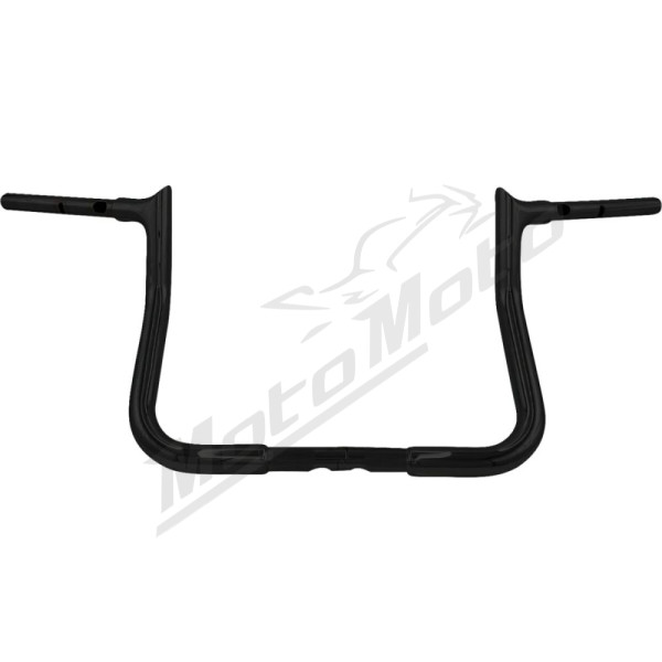 FAT BAGGERS INC. Pointed Top Handlebar Black 91.5x28cm Harley Davidson FLHLT / FLHX / FLHXSE 1923-1977 23-26 
