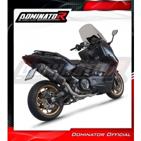 Duslintuvo kompl. Dominator HP6 BLACK + dB killer medium Yamaha XP 560 T-MAX 2020 - 2023