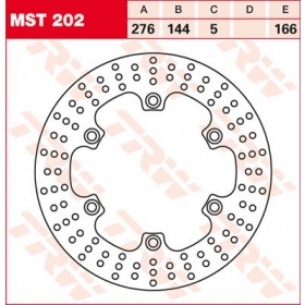 FRONT BRAKE DISC MST202 HONDA CBR / GB / NT / SLR / VT / XBR / XL 500-1000cc 1984-2016 1PC