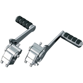 KURYAKYN Adjustable Passenger Pegs and Mount Harley Davidson FLHR / FLHT / FLHRC / FLTR / FLHTC 1584 07-09