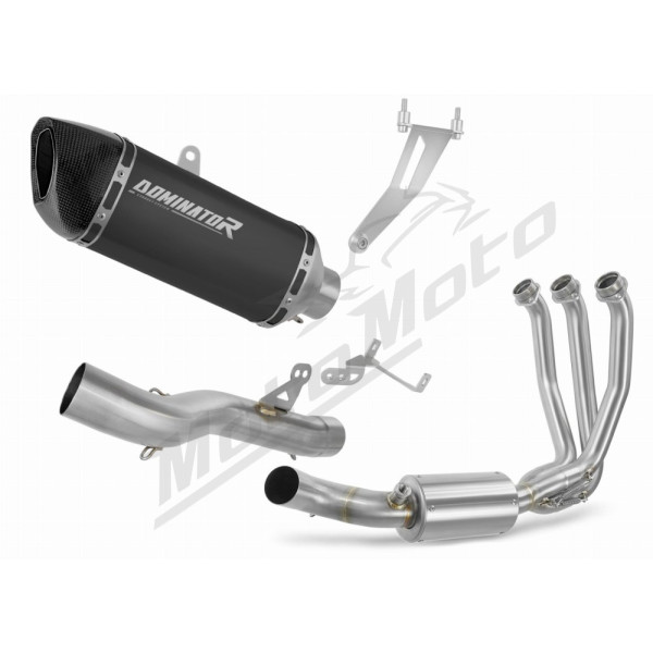 Dominator Pilna Išmetimo Sistema HP6 BLACK + dB killer CF Moto 675 NK 24->
