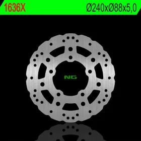 NG BRAKES Rear Fixed Brake Disc 240mm Kawasaki J 125-300cc 17-20