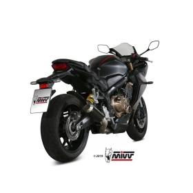 MIVV MK3 Full Exhaust System Black HONDA CB650R/ CBR650R