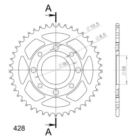 Supersprox / JT Rear sprocket 269.46