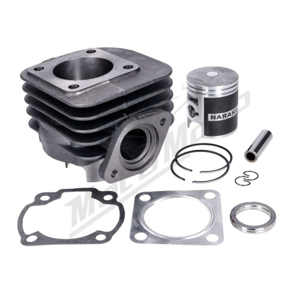 NARAKU V2 Cilindro kompl. Ø47 / 70cc horizontalus AC Kymco Agilty / Like / Vitality / Yager 50 97-17