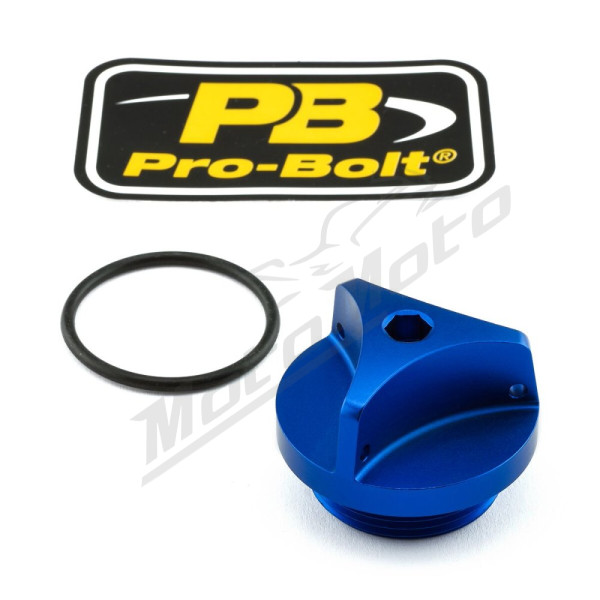 PRO BOLT Alyvos įpylimo dangtelis mėlynas KAWASAKI / SUZUKI 250-1400cc 91-26