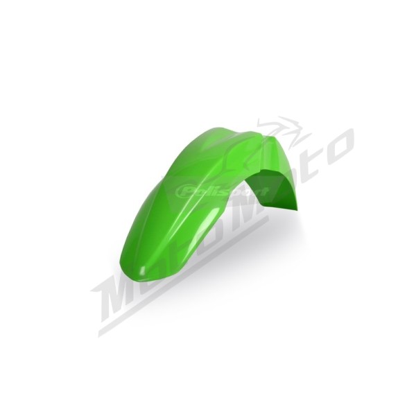 POLISPORT Front Fender Green  Kawasaki KX 250-450 10-12