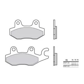 BREMBO Scooter Carbon Ceramic Brake pads DAELIM / HONDA / ITALJET / KYMCO / SILENCE / SUZUKI 50-500cc 1997-2024