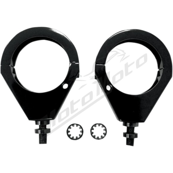 DRAG SPECIALTIES Turn Signal Fork Clamps 49 mm