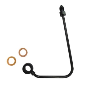 MAGNUM SHIELDING ABS Upper Brake Line Adapter Black Harley Davidson FLSTC / FLSTF / FLSTN / FLS / FLSS / FXSE 1690/1800 12-17
