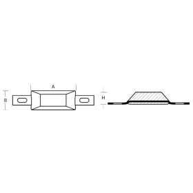 Osculati strap anode 1kg