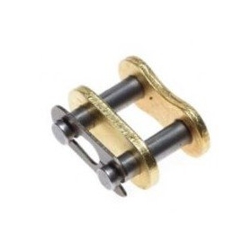 Chain connector 420H Spring clip link Gold
