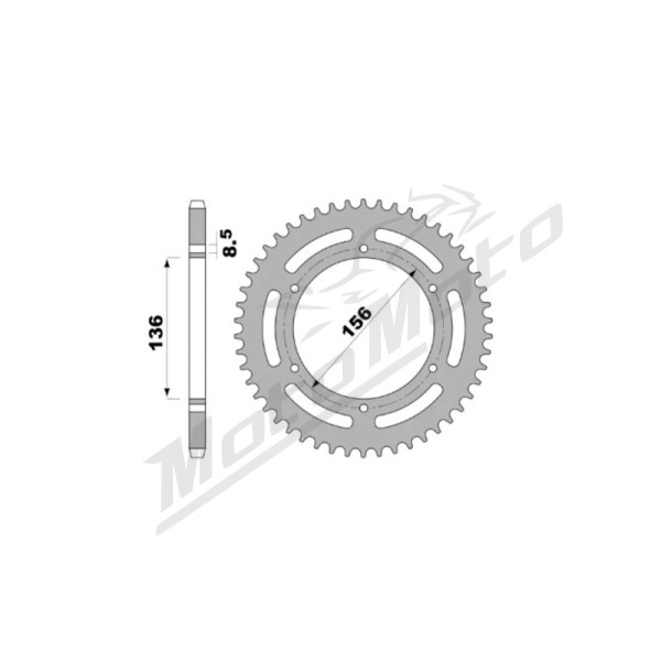 PBR Standard Rear Sprocket - 420