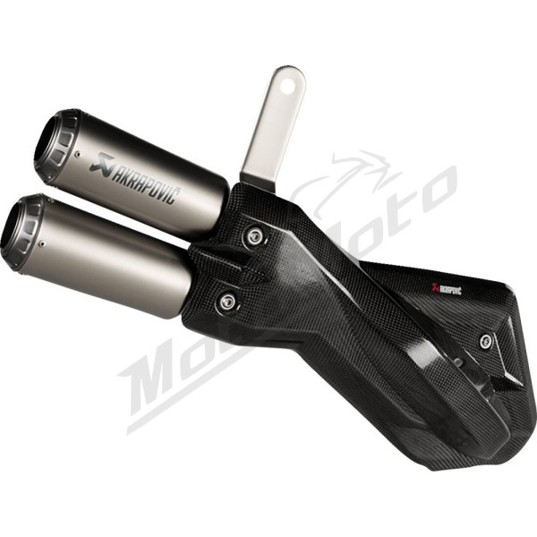 AKRAPOVIC Slip-On Line Muffler Titanium Ducati Multistrada 950 21-24