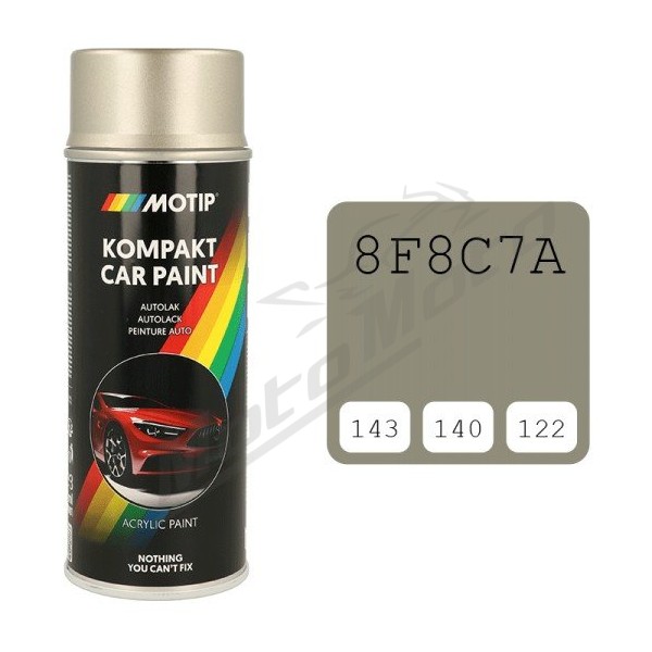 MOTIP Coloured paint 8F8C7A 400ml