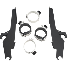 MEMPHIS SHADES METRIC Windshield Trigger-Lock Complete Mount Kit Yamaha XVS 650-1100 98-11