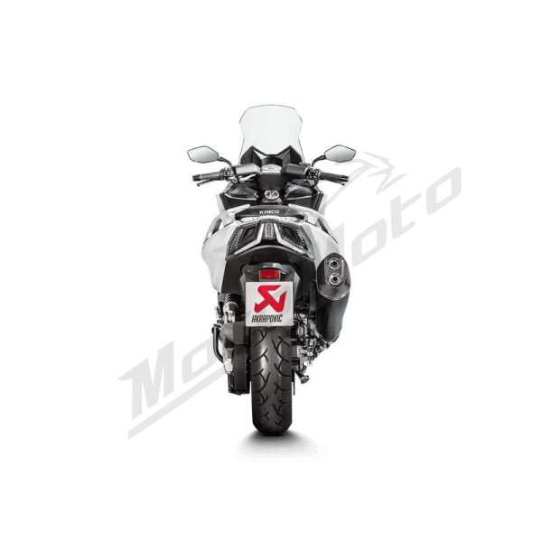 AKRAPOVIC Slip-On Line Muffler Stainless Steel / Carbon Fiber Kymco AK 550 17-20
