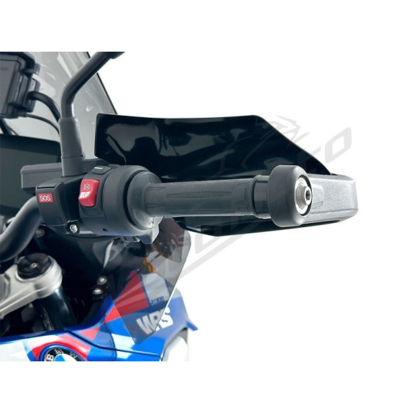 WRS Handguard Extension Kit Matt Black BMW R1300GS ABS 23-25