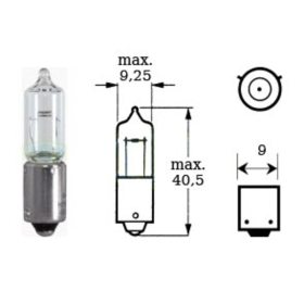 Bulb 12v 21w Bay 9s H21W 