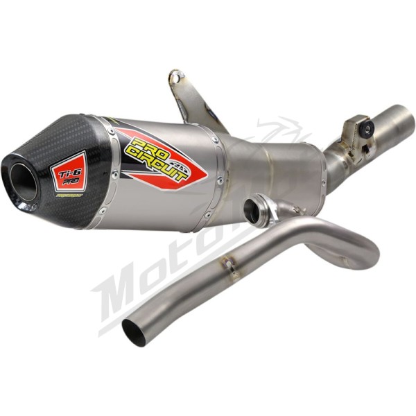 PRO CIRCUIT TI-6 Pro Titanium/Carbon Fiber Exhaust System Honda CRF 450 21-24