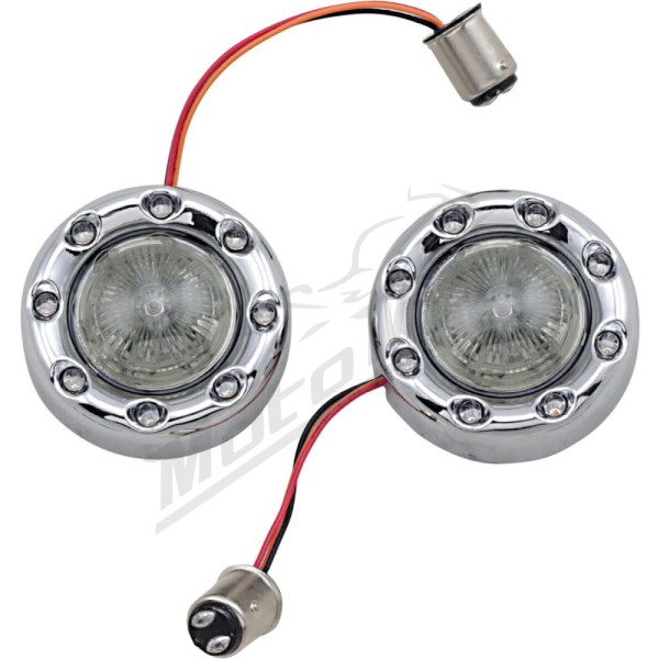 CUSTOM DYNAMICS ProBEAM® Galiniai posūkiai Harley Davidson FLD / FLFB / FLFBS 883-1977cc 95-24