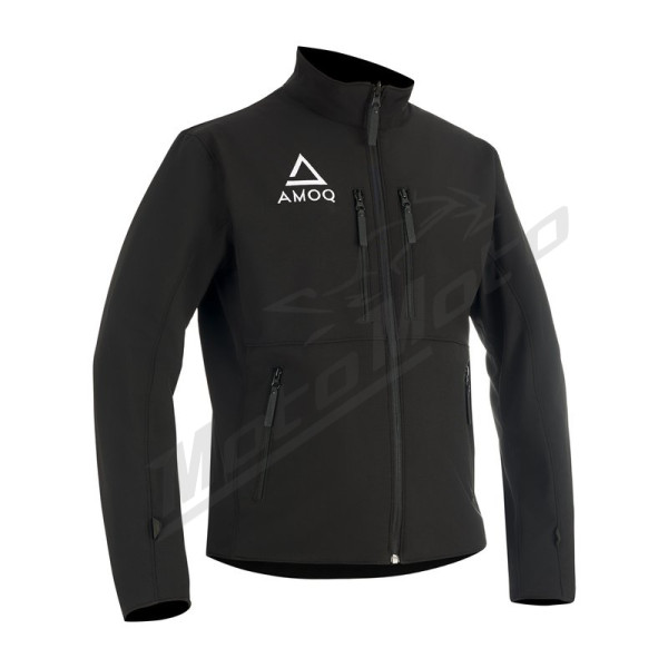 AMOQ Ranger Textile Jacket Black