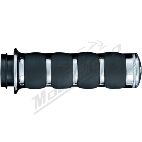 KURYAKYN ISO Grips Ø25.4mm Harley Davidson FLDE / FLHR / FLHT / FLHX / FXST 1584/1923 08-24