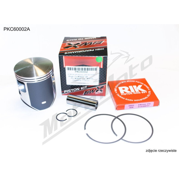 BEARING WORX Piston kit Ø66.34mm KTM SX / EXC 250 04-22