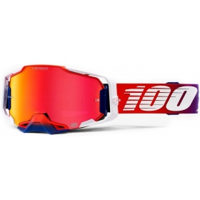 OFF ROAD 100% Armega Factory Goggles (Mirrored Lens)