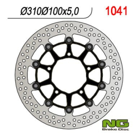 NG BRAKES Front Floating Brake Disc 310mm Suzuki GSR / GSX-R / VZR / VL 600-1800cc 05-17