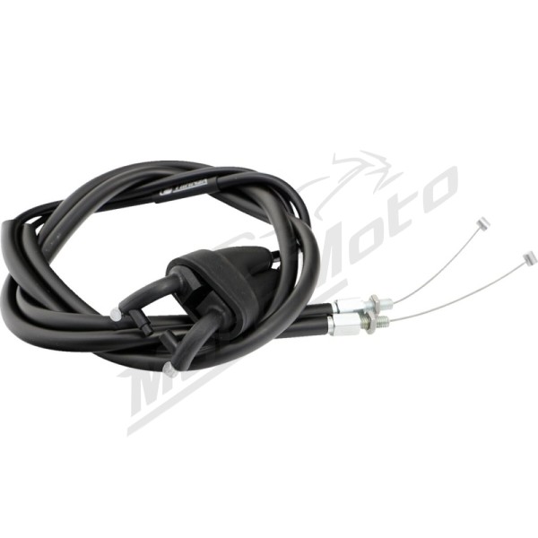 MOOSE OFFROAD Black Vinyl Throttle Cable GasGas / Husqvarna / KTM 125-300cc 23->