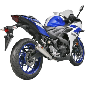 AKRAPOVIC Racing Line Nerūdijančio plieno išmetimo sistema Yamaha MT-03 / YZF-R25 / R3 250-320 15-24 