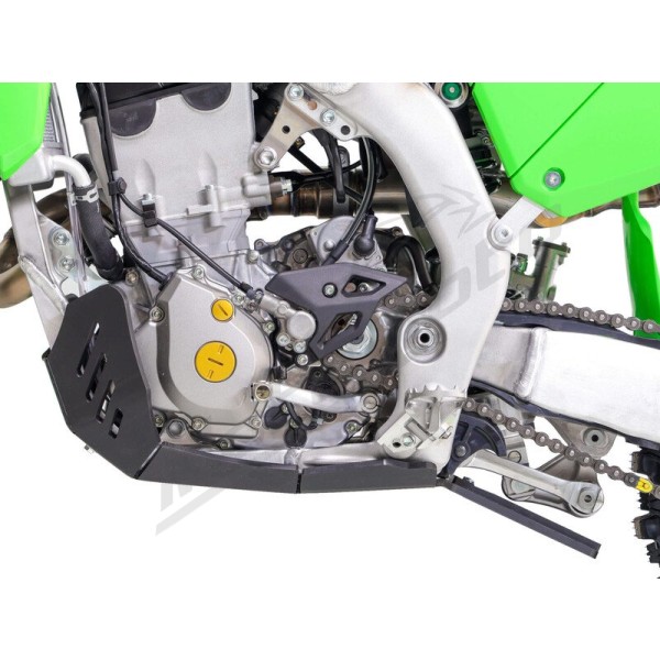 AXP Xtrem Skid Plate with Suspension Linkage Protection - PHD 8mm  KAWASAKI KX 250 25-26