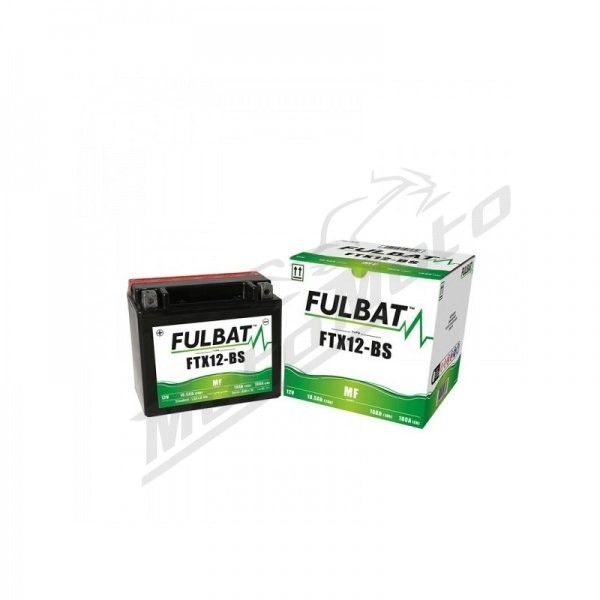 FULBAT Battery 10 Ah 180 A EN 12V YTX12-BS (FTX12-BS)